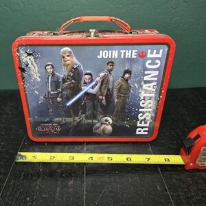 Star Wars Join The Resistance Metal Lunchbox